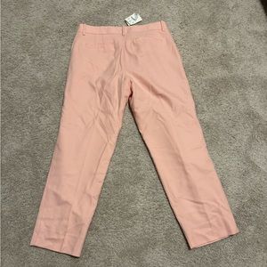 JCrew Stretch slacks size 10 pink NWT